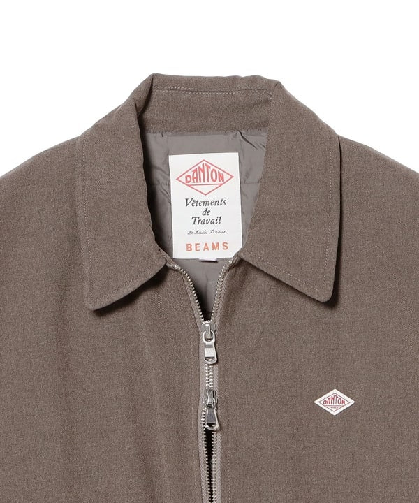 DANTON / 羊毛觸感 中棉 外套