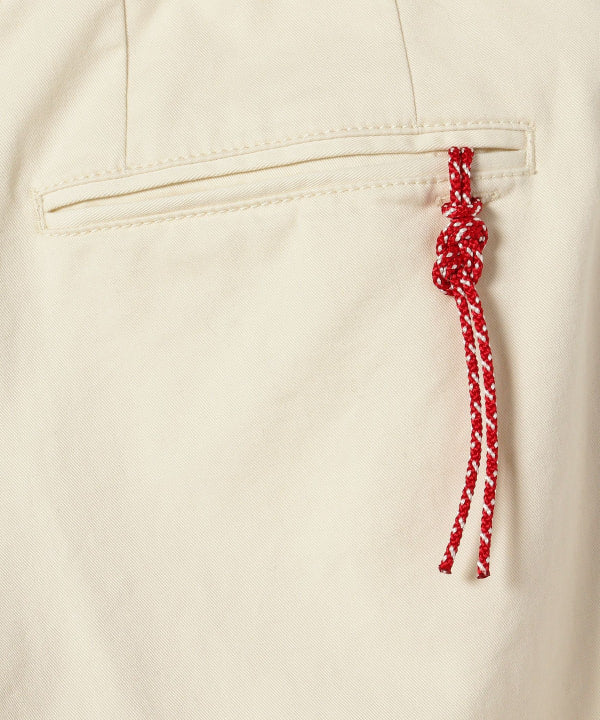 BEAMS JAPAN  2 PLEATED CHINO TROUSERS / 兩褶斜紋褶錐形長褲（日本製）