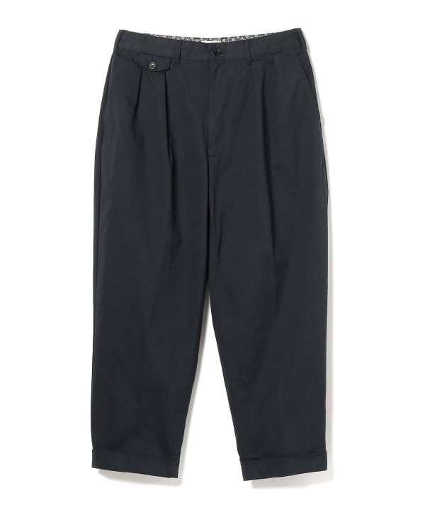 BEAMS JAPAN  2 PLEATED CHINO TROUSERS / 兩褶斜紋褶錐形長褲（日本製）