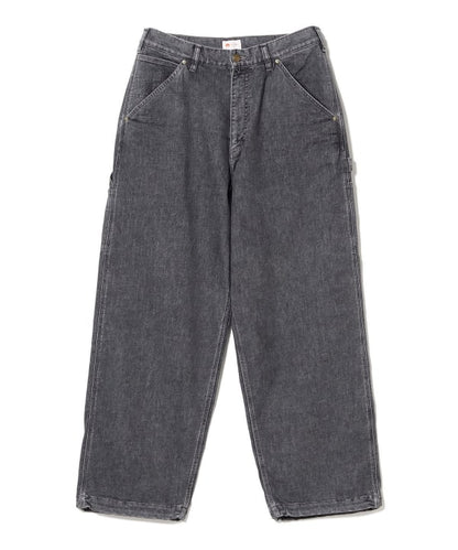 BEAMS JAPAN / 寬版彈性工裝丹寧褲