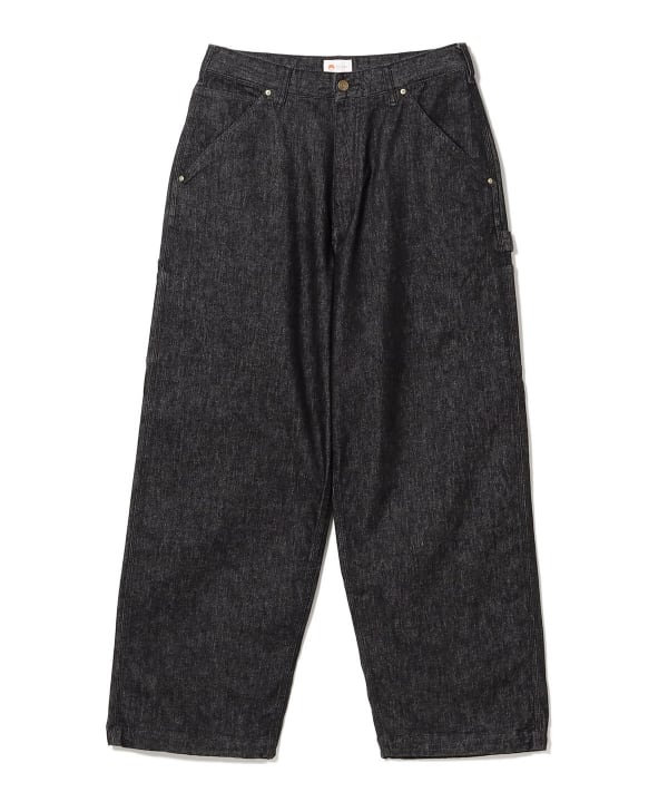 BEAMS JAPAN / 寬版彈性工裝丹寧褲