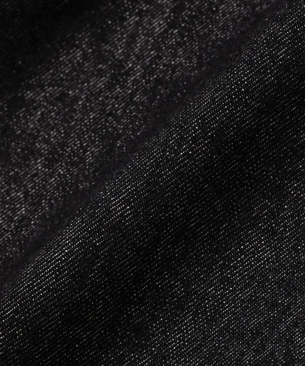 BEAMS JAPAN / 寬版彈性工裝丹寧褲