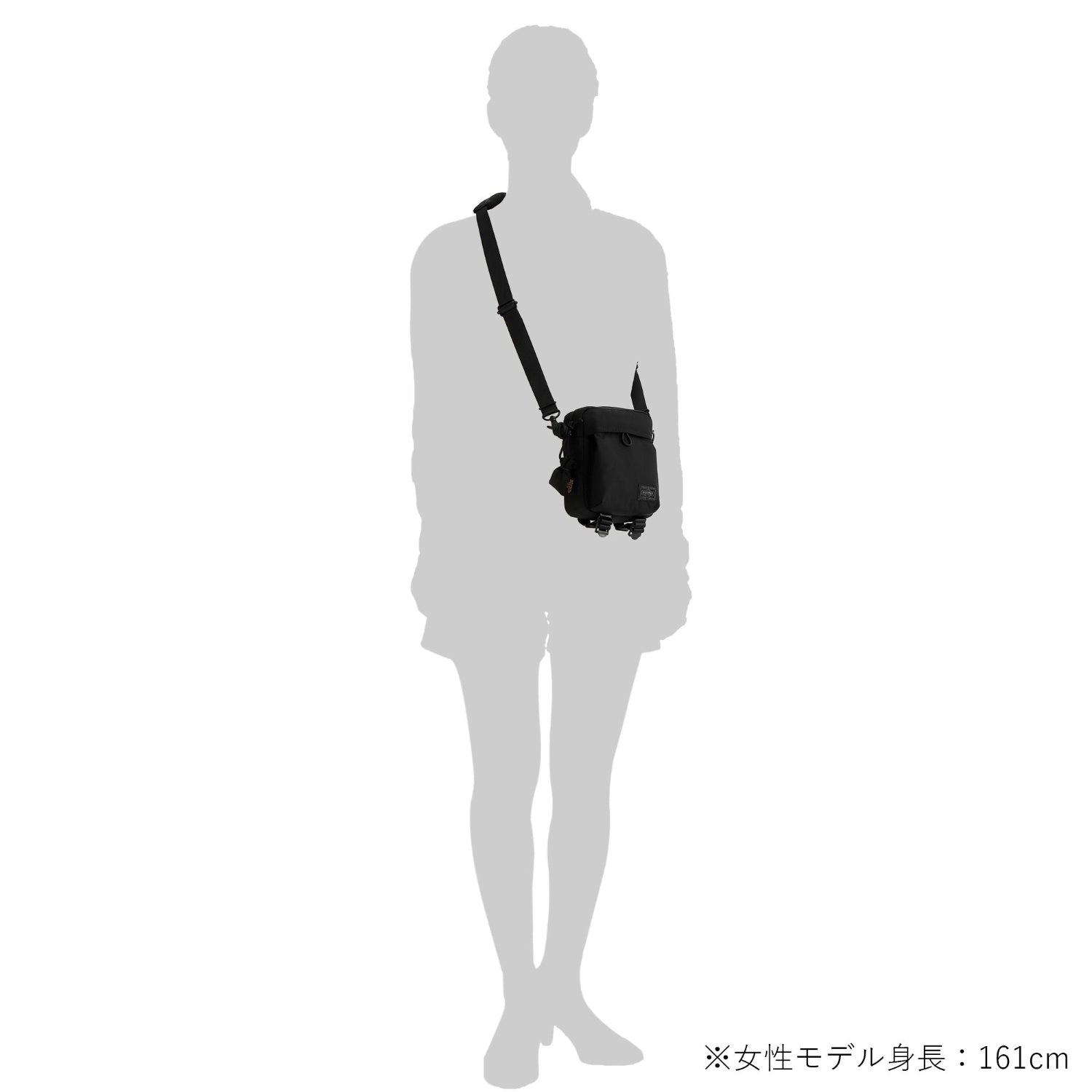 PORTER  SENSES VERTICAL SHOULDERBAG / 側背包
