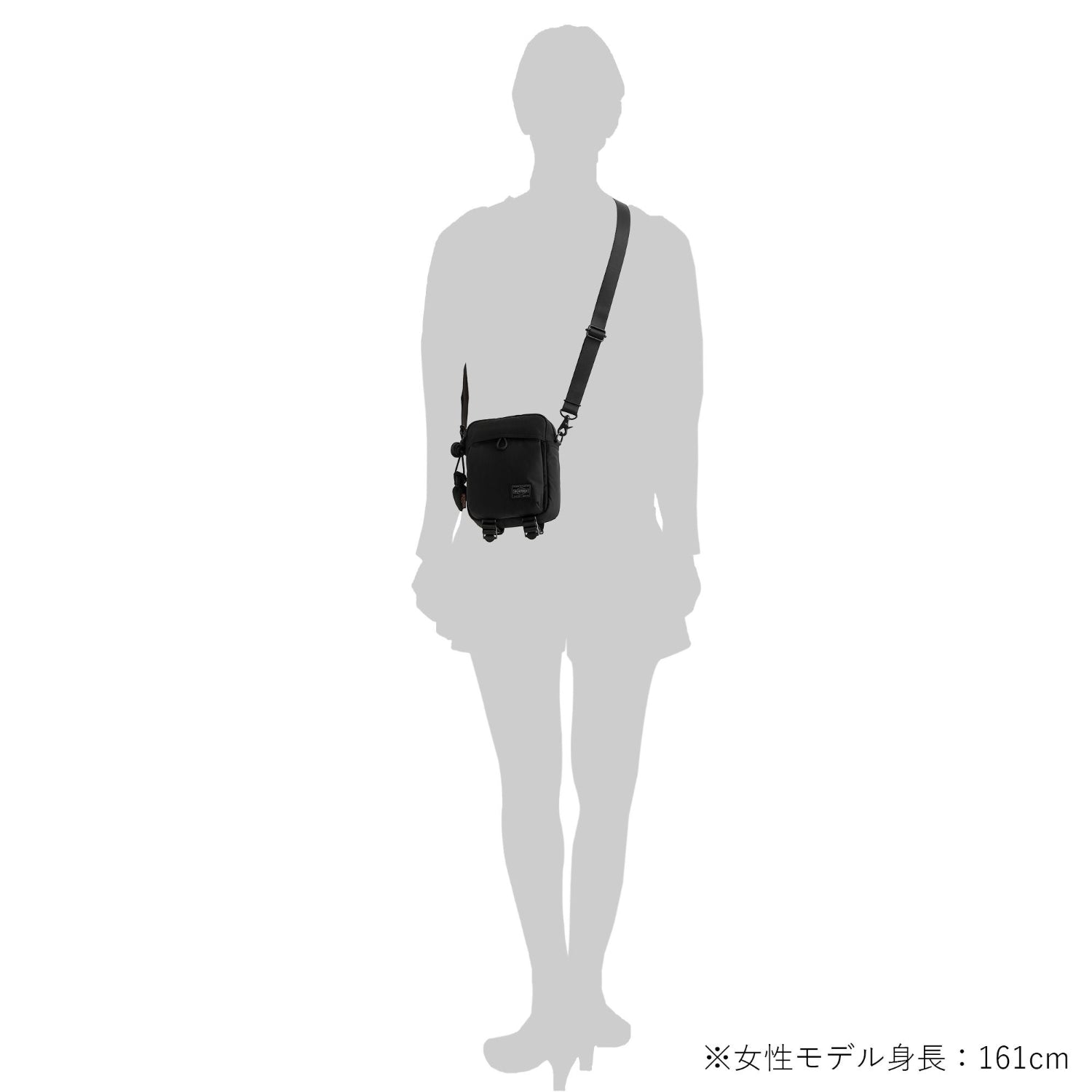 PORTER  SENSES VERTICAL SHOULDERBAG / 側背包