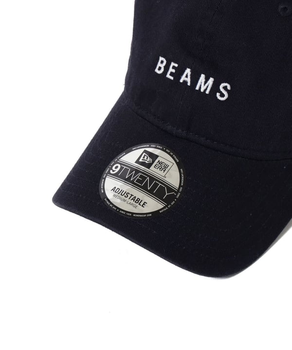 BEAMS / NEW ERA 920  刺繡可調式 老帽