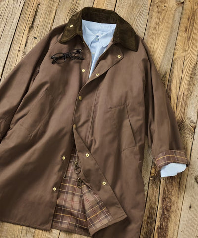 Barbour × FREAK'S STORE / 女裝 TRANSPORT 加長版大衣外套（日本聯名限定）