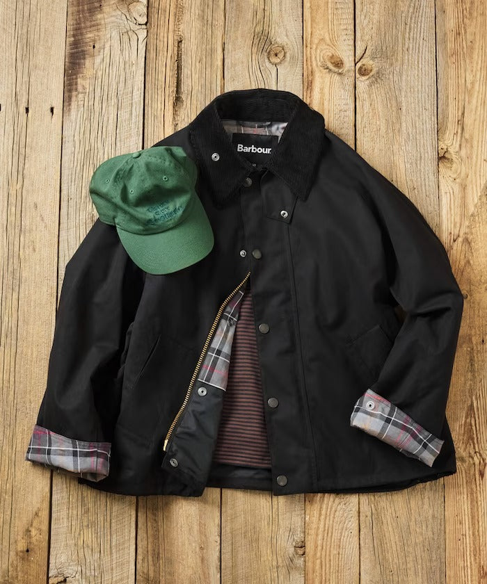Barbour × FREAK'S STORE／女裝 TRANSPORT 短版教練外套（日本聯名限定）