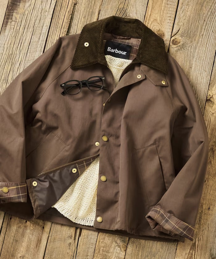Barbour × FREAK'S STORE／女裝 TRANSPORT 短版教練外套（日本聯名限定）