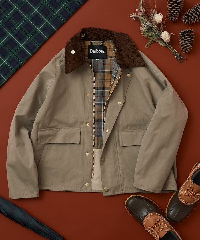 Barbour × FREAK'S STORE / 女裝 BORROWDALE 短版外套（日本聯名限定）