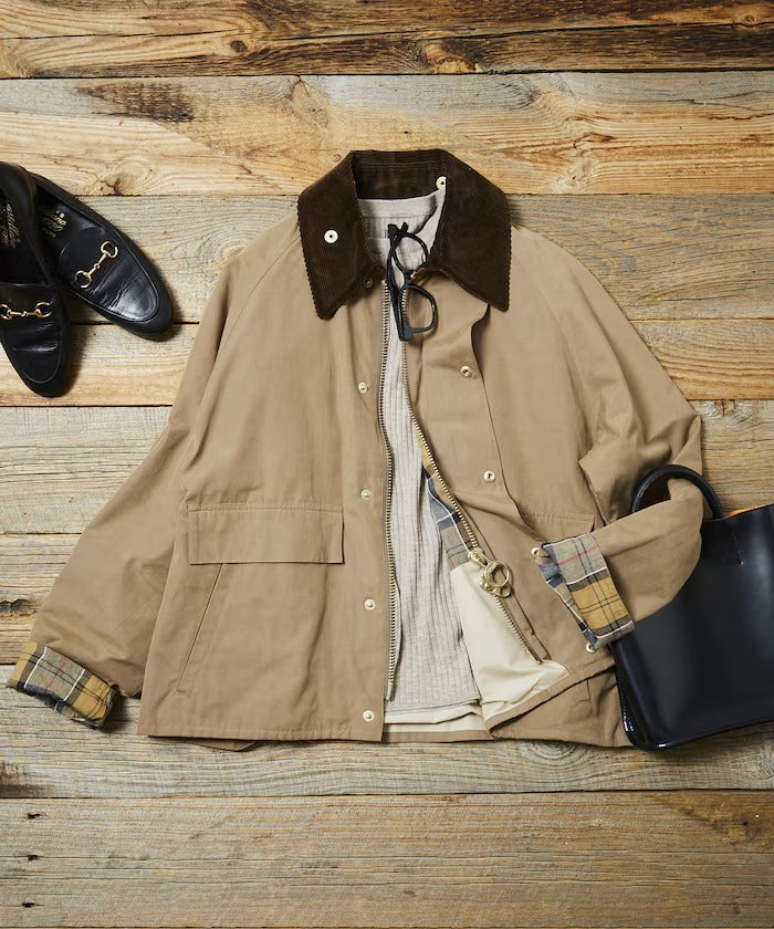 Barbour × FREAK'S STORE / 女裝 BORROWDALE 短版外套（日本聯名限定）