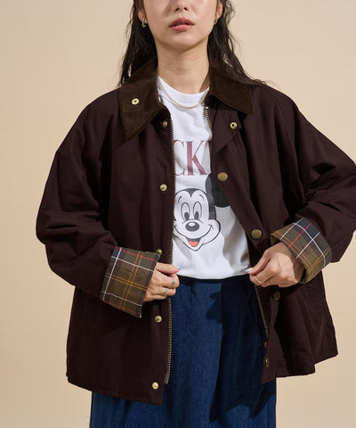 Barbour × FREAK'S STORE / 女裝 BORROWDALE 短版外套（日本聯名限定）