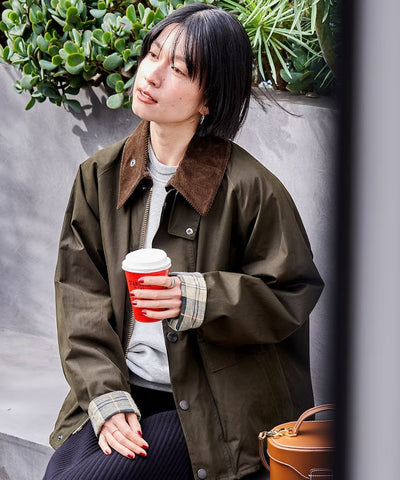 Barbour × FREAK'S STORE / 女裝 BORROWDALE 短版外套（日本聯名限定）