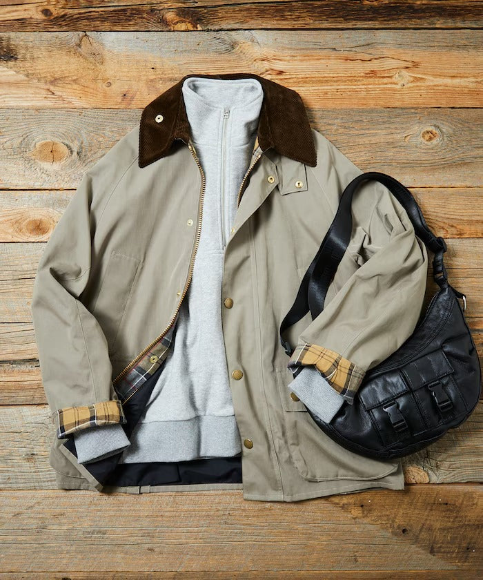 Barbour × FREAK'S STORE／女裝 BEDALE OS 寬鬆版型工作外套（日本聯名限定）