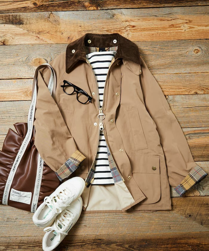 Barbour × FREAK'S STORE／女裝 BEDALE OS 寬鬆版型工作外套（日本聯名限定）