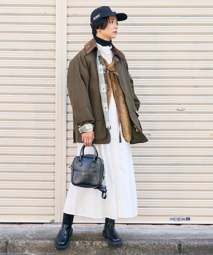 Barbour × FREAK'S STORE／女裝 BEDALE OS 寬鬆版型工作外套（日本聯名限定）