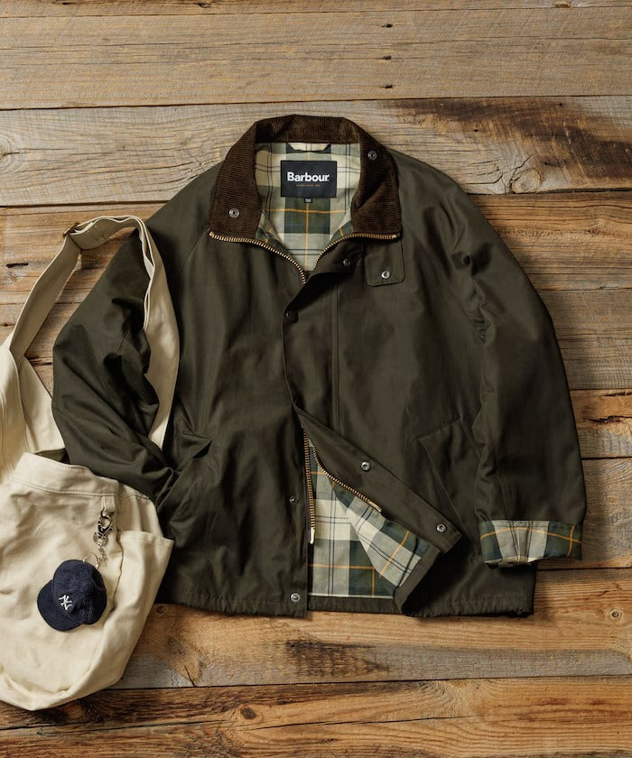 Barbour × FREAK'S STORE／女裝 TRANSPORT 短版立領外套（日本聯名限定）