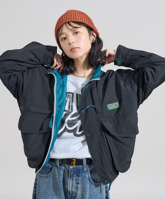 Foxfire × FREAK'S STORE／女裝 短版工裝尼龍外套 （日本聯名限定）
