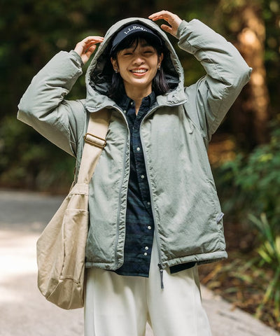 NANGA × FREAK'S STORE／女裝 輕量連帽羽絨外套（日本聯名限定）