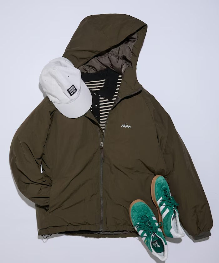 NANGA × FREAK'S STORE／女裝 輕量連帽羽絨外套（日本聯名限定）