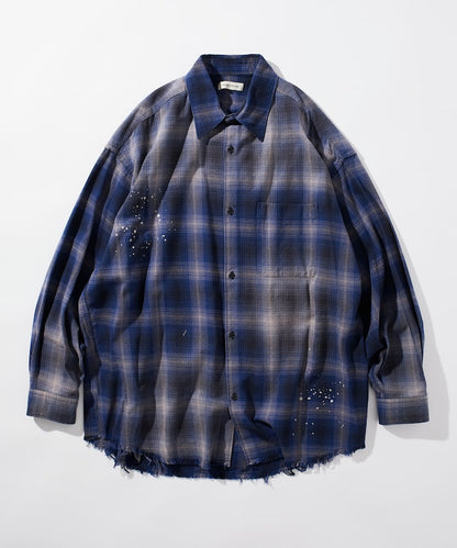 FREAK’S STORE / 仿舊格紋襯衫