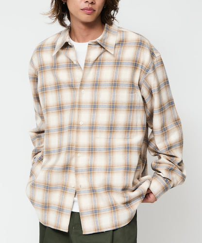 FREAK’S STORE / 柔棉格紋襯衫