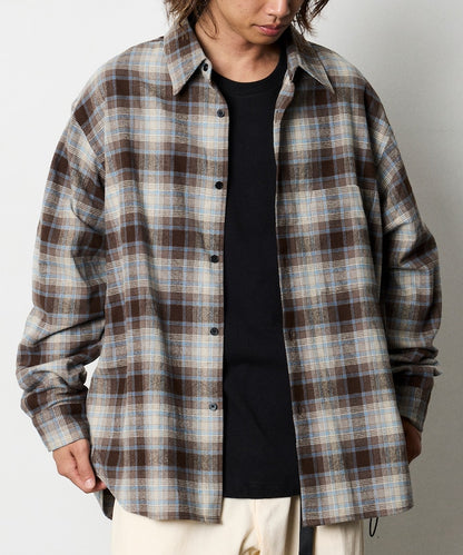 FREAK’S STORE / 柔棉格紋襯衫