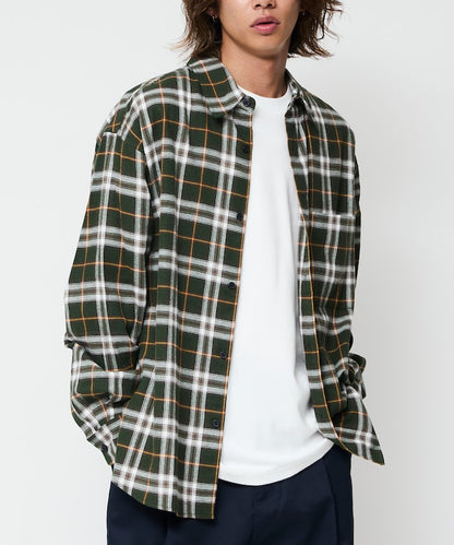 FREAK’S STORE / 柔棉格紋襯衫