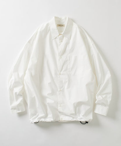 FREAK’S STORE / 下擺抽繩長袖襯衫