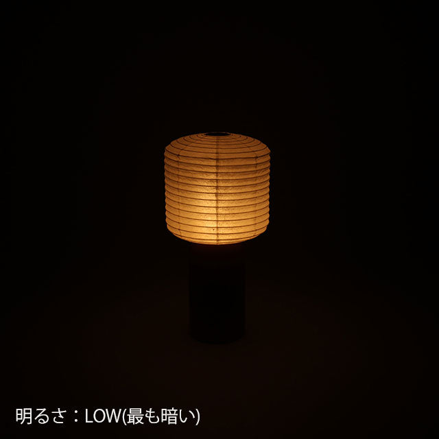 シラキ工芸 TORCHIN　SQUARE　白／ナチュラル / 合紙攜帶桌燈