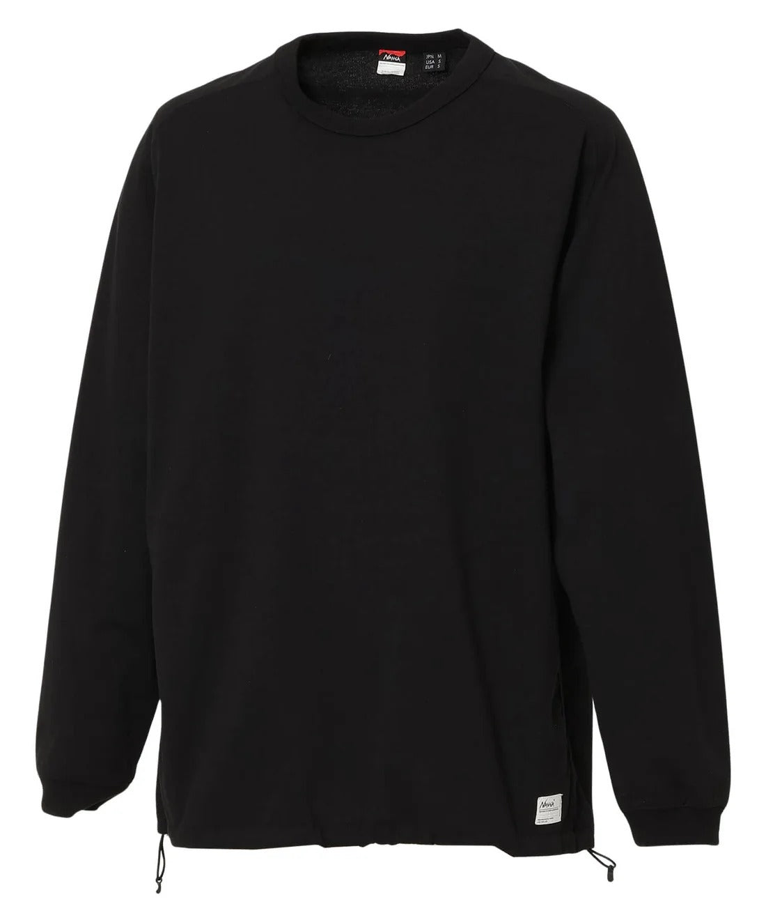 NANGA / ECO HYBRID OVERSIZED L/S TEE(MEN) 再生棉寬版口袋長袖T恤