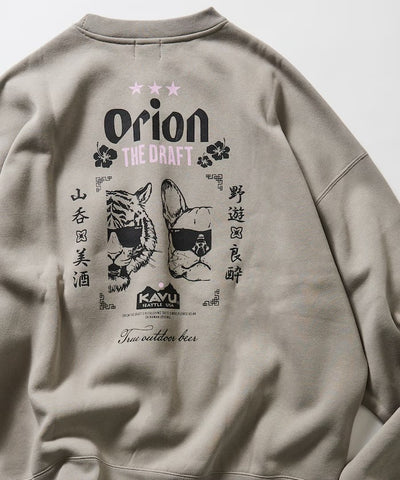 KAVU × ORION × FREAK'S STORE / 虎犬中式 圓領衫（日本聯名限定）