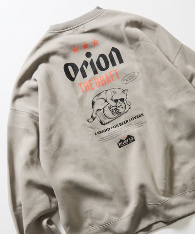 KAVU × ORION × FREAK'S STORE / 貓咪啤酒 圓領衫（日本聯名限定）