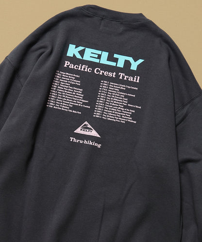 KELTY×FREAK'S STORE / 圖案標語 圓領衫