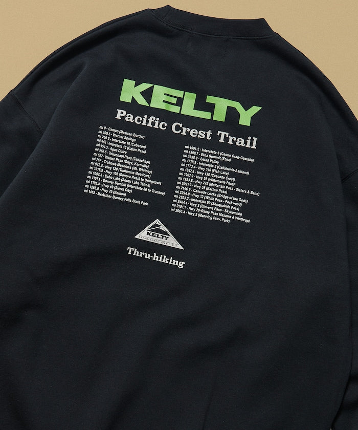 KELTY×FREAK'S STORE / 圖案標語 圓領衫