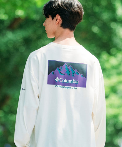 COLUMBIA X FREAK’S STORE / 山景長袖T恤