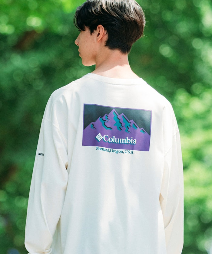 COLUMBIA X FREAK’S STORE / 山景長袖T恤