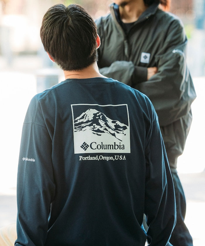COLUMBIA X FREAK’S STORE / 山景長袖T恤