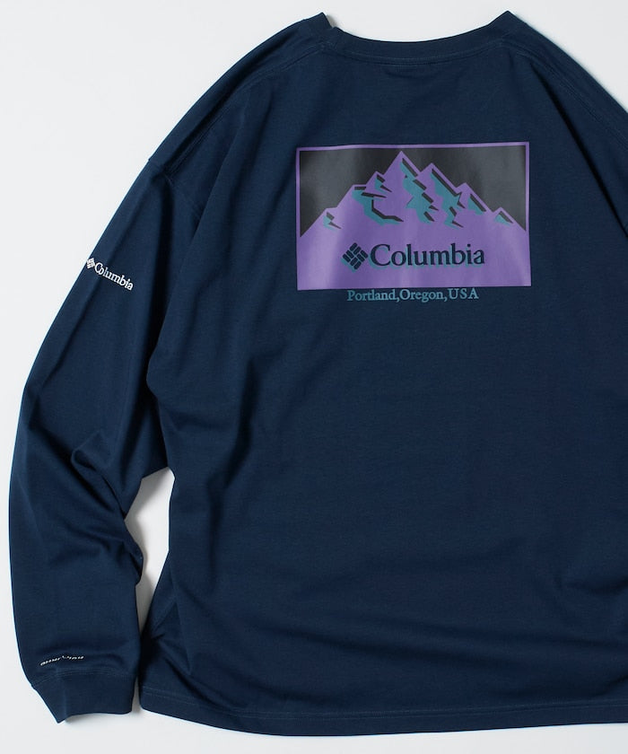 COLUMBIA X FREAK’S STORE / 山景長袖T恤