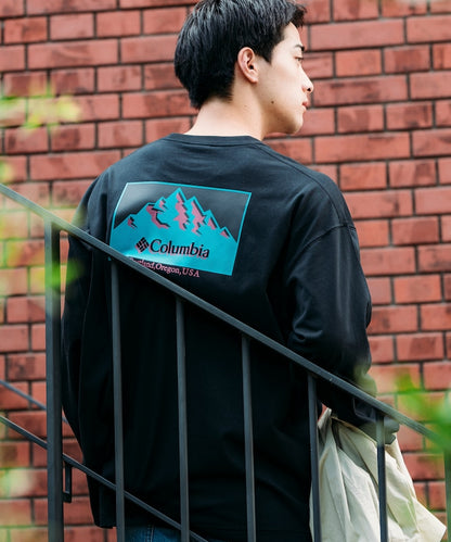 COLUMBIA X FREAK’S STORE / 山景長袖T恤