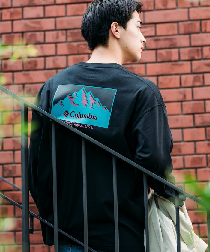 COLUMBIA X FREAK’S STORE / 山景長袖T恤