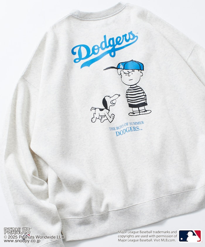 MLB × PEANUTS /  Dodgers 圓領衫