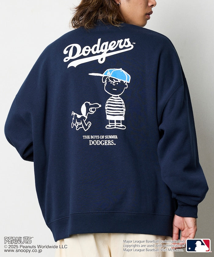 MLB × PEANUTS /  Dodgers 圓領衫