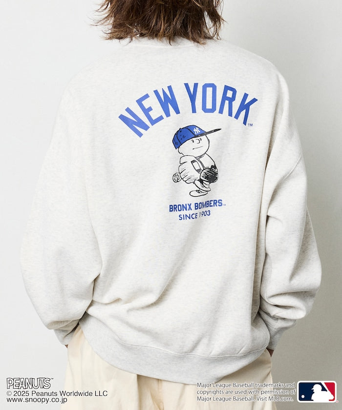 MLB × PEANUTS /  YANKEES 圓領衫