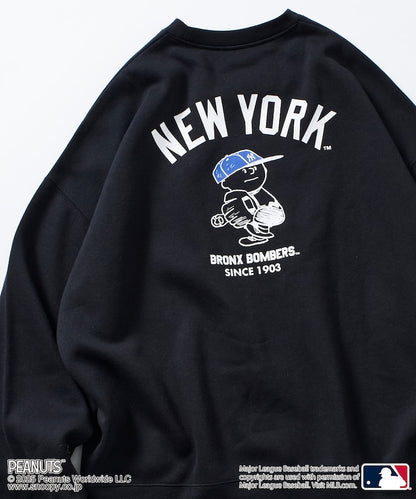 MLB × PEANUTS /  YANKEES 圓領衫