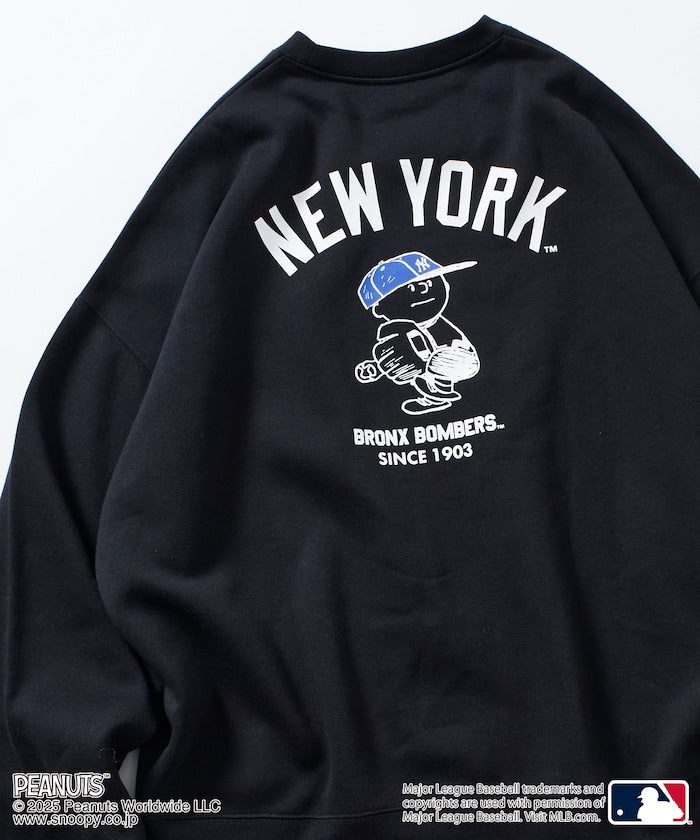 MLB × PEANUTS /  YANKEES 圓領衫
