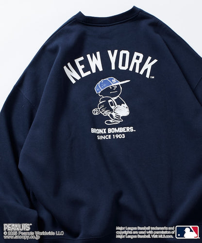 MLB × PEANUTS /  YANKEES 圓領衫