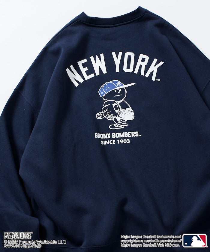MLB × PEANUTS /  YANKEES 圓領衫