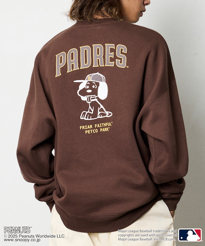 MLB × PEANUTS /  PADRES 圓領衫