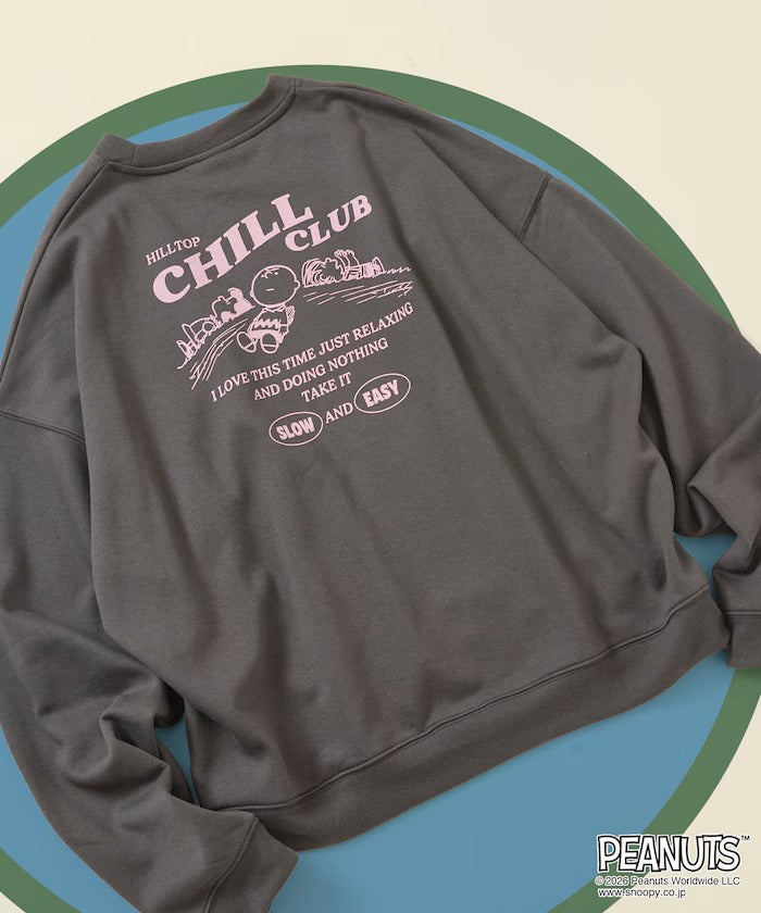 PEANUTS × FREAK'S STORE / Chill Club 大廓形 圓領衫（日本聯名限定）