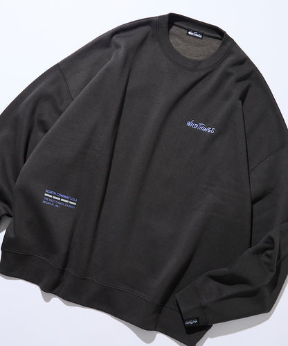 WILD THINGS×FREAK'S STORE / 小標 圓領衫